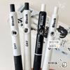 Gift Original Cute Animal Little Black Cat Gel Pen Writing Smooth and Practical Decompression Quick Drying Brush Question Kawai