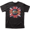 Def Leppard Rock Of Ages Union Jack Mens T Shirt Music Classic Band Tee Black