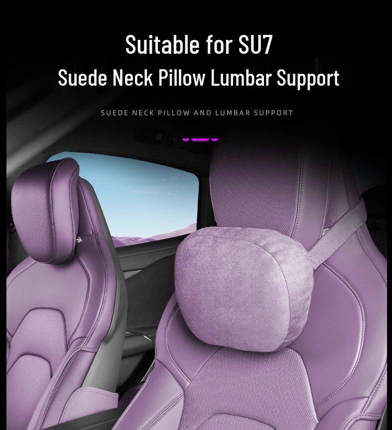 Xiaomi YU7 Magnetic Car Neck Protection Pillow - Headrest Cushion Accessory