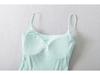 Women's Summer Fashionable Bandeau Camisole: Chest Pads, Open Back, Sexy Tank Top for Inner or Outer Wear
