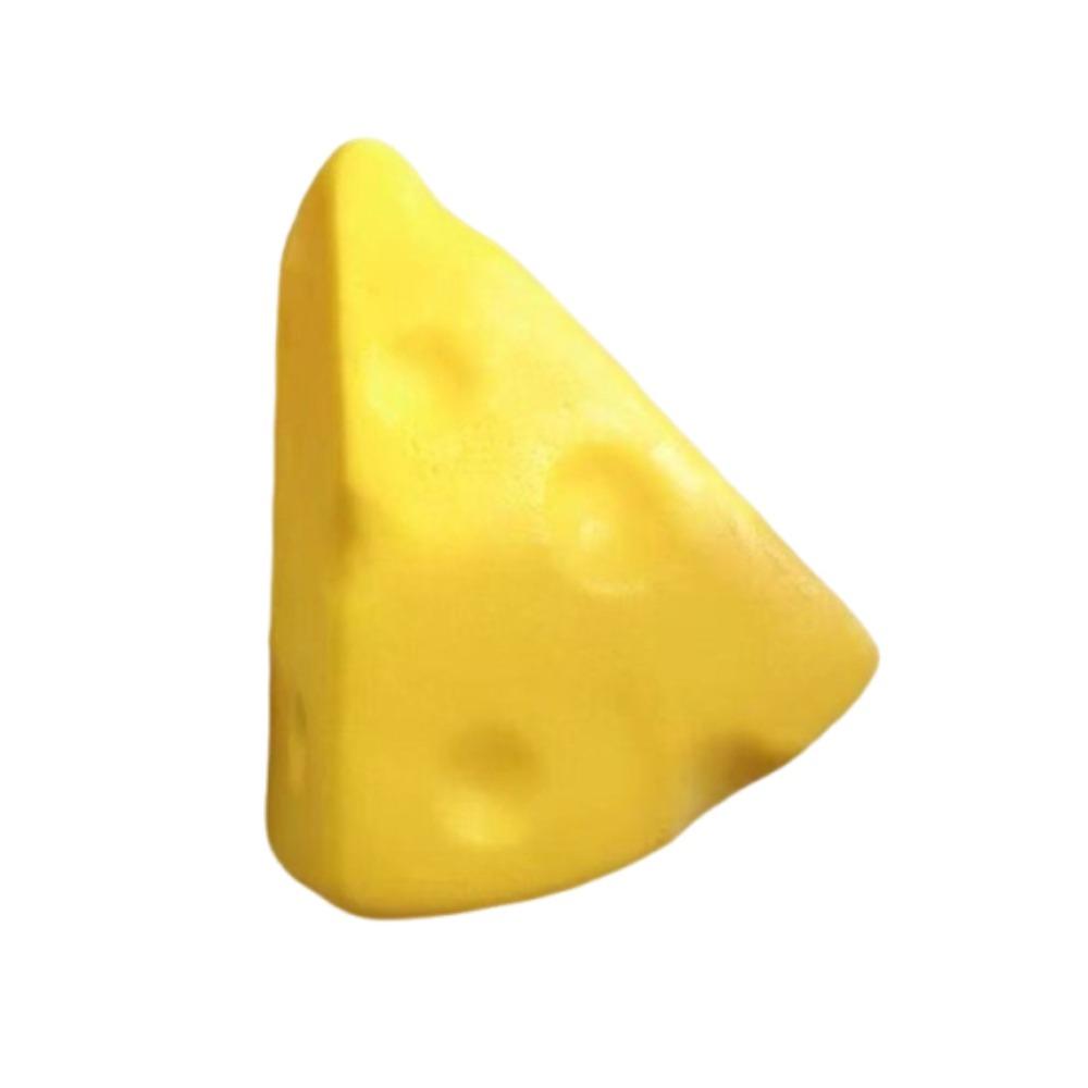 Super Soft Cheese Squeezed Cube Realistic Slow Rebound Fidget Toy Cheese Pinch  Children's Gifts