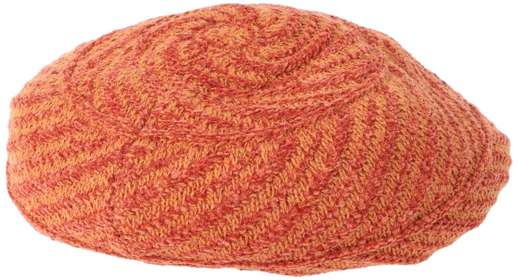 of MILA BERET Orange [Sense Grace] Beret, Women's,