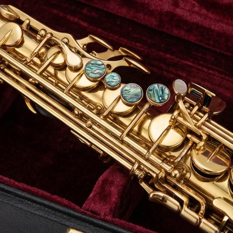 Saxophone Finger Button Sax Key Pads Saxophone Shell Key Inlays Accessories for Musicians Woodwind Instrument Parts
