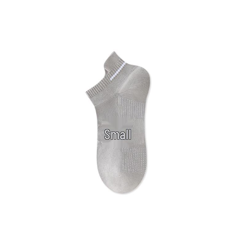 Atmungsaktive Laufsocken für Herren - Leicht, Scheuerfrei, Baumwoll-Mesh, Kurz