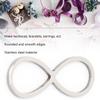 30Pcs Stainless Steel Hollow Pendant Bezel 8Shape Metal Resin Frame Jewelry Making Open Bezel