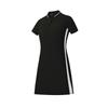 Fila Golf Series Cool Touch Classic Versatile Comfortable Short Sleeve Dress Women Dresses Deep-Black A11W625333FBK