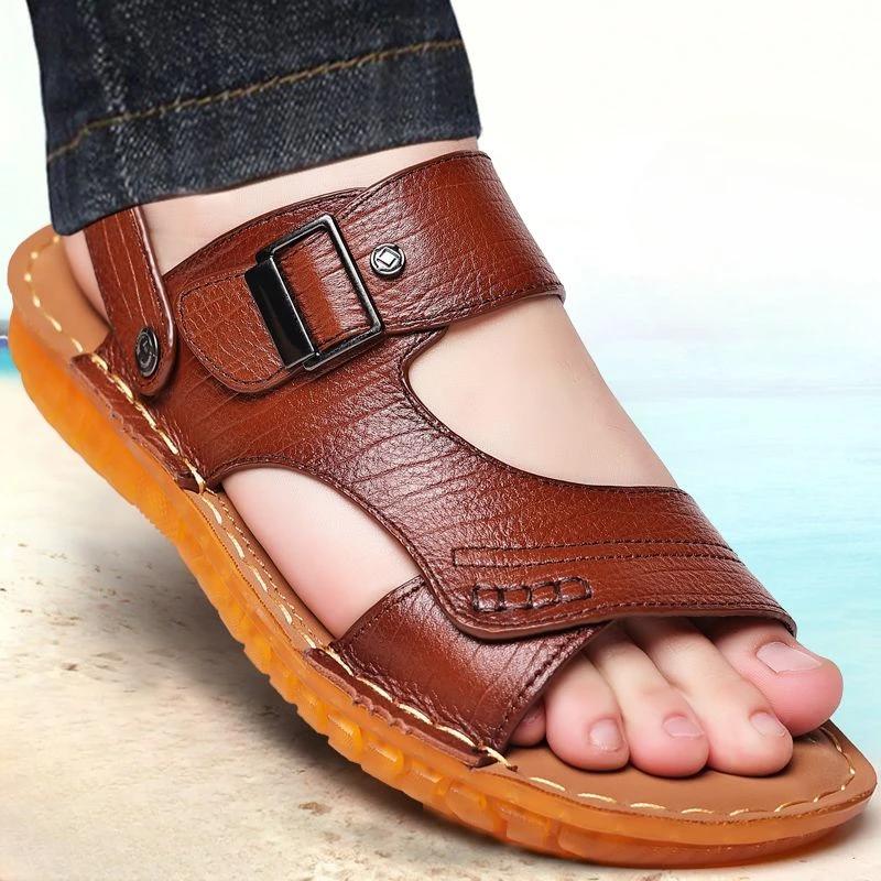 Male Shoe New Design 2024 With Platform Height Non-slip Men's Sandal Luxury Designer Casual In Welcome Deal Trend Styles Stylish