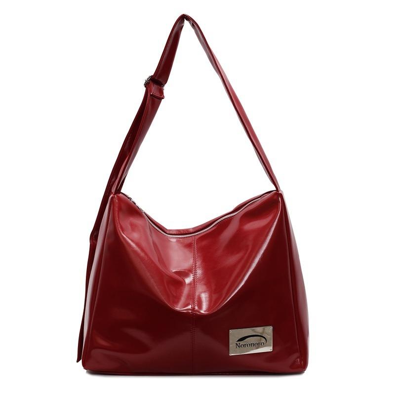 Urbane Einfachheit und Entspannung Tragetasche Damen Neu Trendig Große Kapazität Morgen Acht Pendlertasche Lässige Umhängetasche