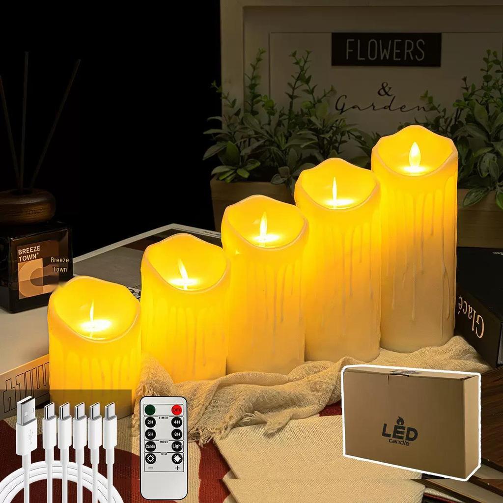 LED Battery Candle Light: Simulated Flame for Birthdays, Romance, Weddings, and Decor