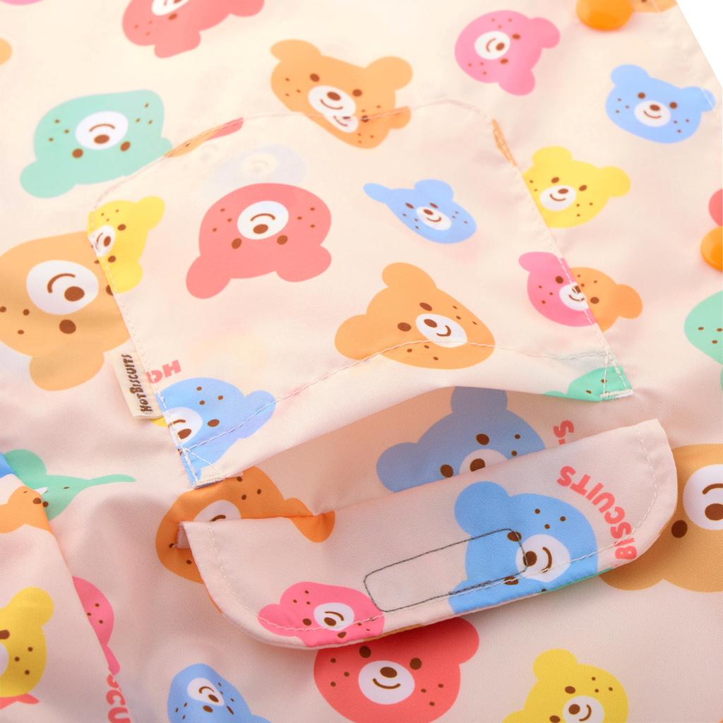 Miki House Hot Biscuits Raincoat, Multicolor, for Boys and Girls, Baby, Kids, Size M (100-110cm), 70-3814-140