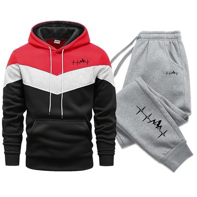 Autumn Winter Men Tracksuit Sports Jogging Sweatshirt Men's Set Casual Comfortable Fashion Hoodie High Quality Daily Sweat Pants