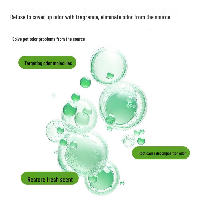 NaisCat Pet Deodorant Spray for Cats and Dogs, Plant-Based, Effective Antibacterial, Non-Irritating.