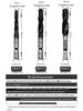 4341-6542 Series Taper Tap: High-Speed Steel Spiral Tap for Hole Opening, Chamfering, and Tapping.