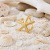 Bohemian Starfish Ear Cuff Wrap Earrings for Women Ocean Non Piercing Ear Bone Clip Summer Beach Party Jewelry Vacation Gift