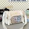 Japanese Harajuku Niche Design Transparent Y2K Ulzzang Ita Bag 10cm Dolls Bag Light Mobile Phone Bag Student Crossbody Bag