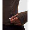 Lululemon It S Rulu Cropped Half Zip  Updated Walnut Crunch