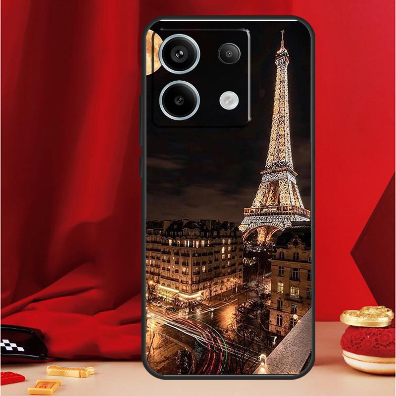 France Paris Eiffel Tower Case For Xiaomi Redmi Note 11 12 13 Pro 8 9 10 Note 12S 11S 10S 9S Redmi 13C 10C 12C Cover