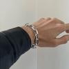 Punk Stainless Steel Biker Rock Chain Bracelet for Men Personality  Party Jewelry Gift