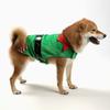 Green Elf Pet Cosplay Costumes Striped Winter Warm Christmas Dog Clothes Comfortable Lovely Puppy Vest Coat Chihuahua