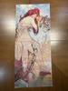 Tenugui Hand from Around the by Alphonse Depicting the Four Including (Japanese Towel) World, Mucha, Seasons, Summer.