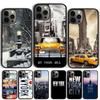 NEW YORK AMERICAN CITY Coque Shell For iPhone 17 Air 15 16e 14 13 12 Pro Max 11 Pro Max Plus Phone Case Cover