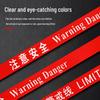 Handheld Retractable Construction Safety Tape: No Entry Isolation Belt