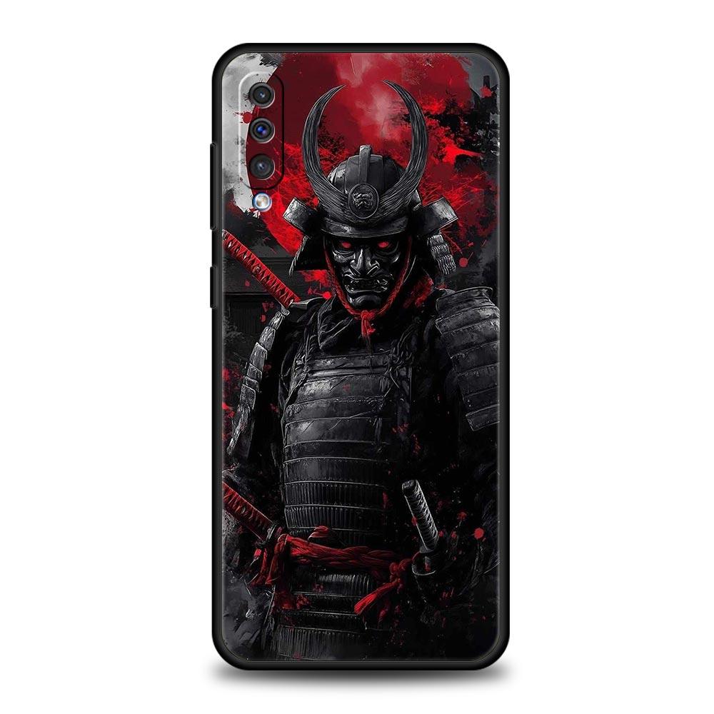 Japanese Bushido Samurai Phone Case For Samsung Galaxy A56 A36 A26 A34 A17 A16 A06 A14 A12 A54 A72 A22 A20e A52 A50 A40 A32Cover