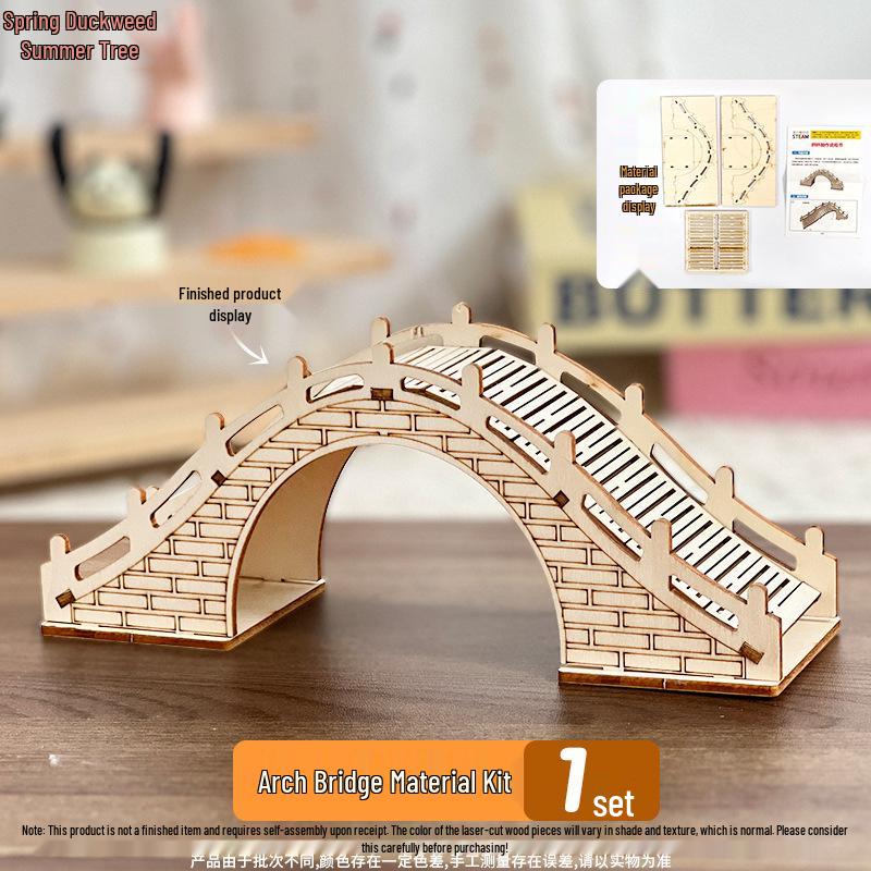 DIY Educational Bridge Building Kit for Young Scientists