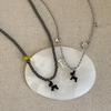 Charming Puppy Pendant Beaded Necklace: Trendy, Versatile Choker for Women's Sweet and Cool Style