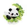 Kompatible Lego Mondlichtblumen Panda Figur Bausteine - Mittherbstfest Kinderspielzeug