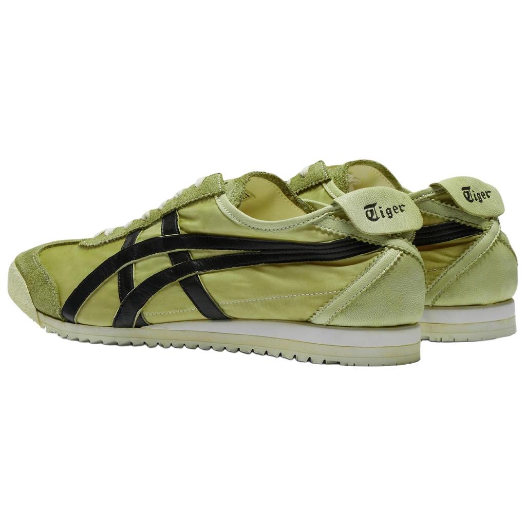 ONITSUKA TIGER Mexico 66 Nm Comfortable Fashion Non-Slip Wear-Resistant Low-Top Casual Shoes Unisex Sneaker Green Black 1183C460-300