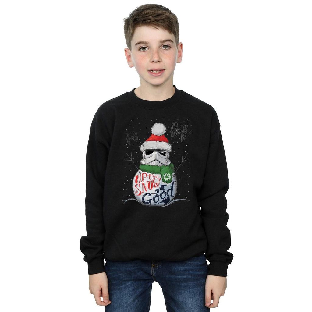 STAR WARS Boys Stormtrooper Up To Snow Good Sweatshirt