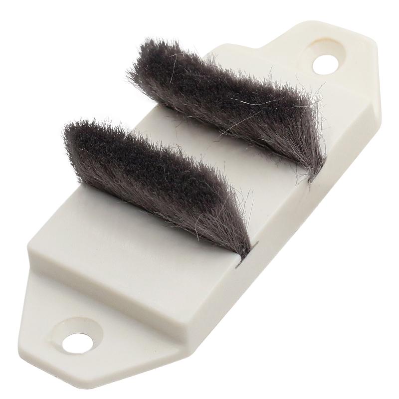 Steel-Plastic Window Seal: Windproof, Soundproof, Anti-Collision Strip for Sliding Doors & Floor-to-Ceiling Windows.