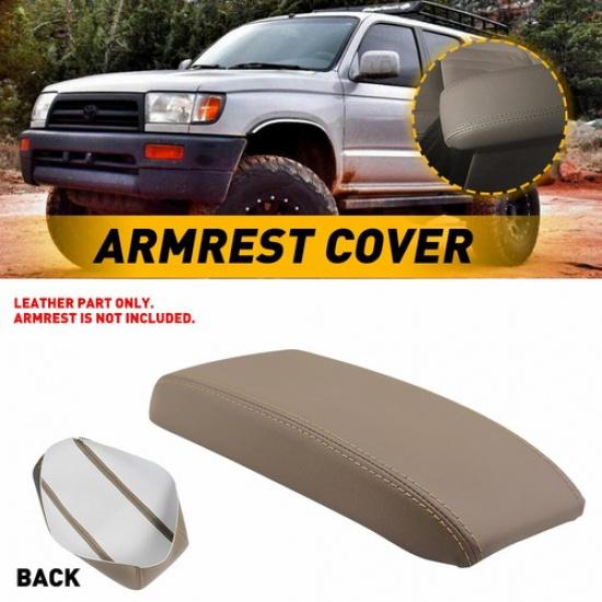 Fits 1996-2002 Toyota 4Runner Middle Console Lid Armrest Cover Protector Tan