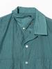 Beams Plus Men's Open Collar Bumpy Nylon S/S Shirt, Size S