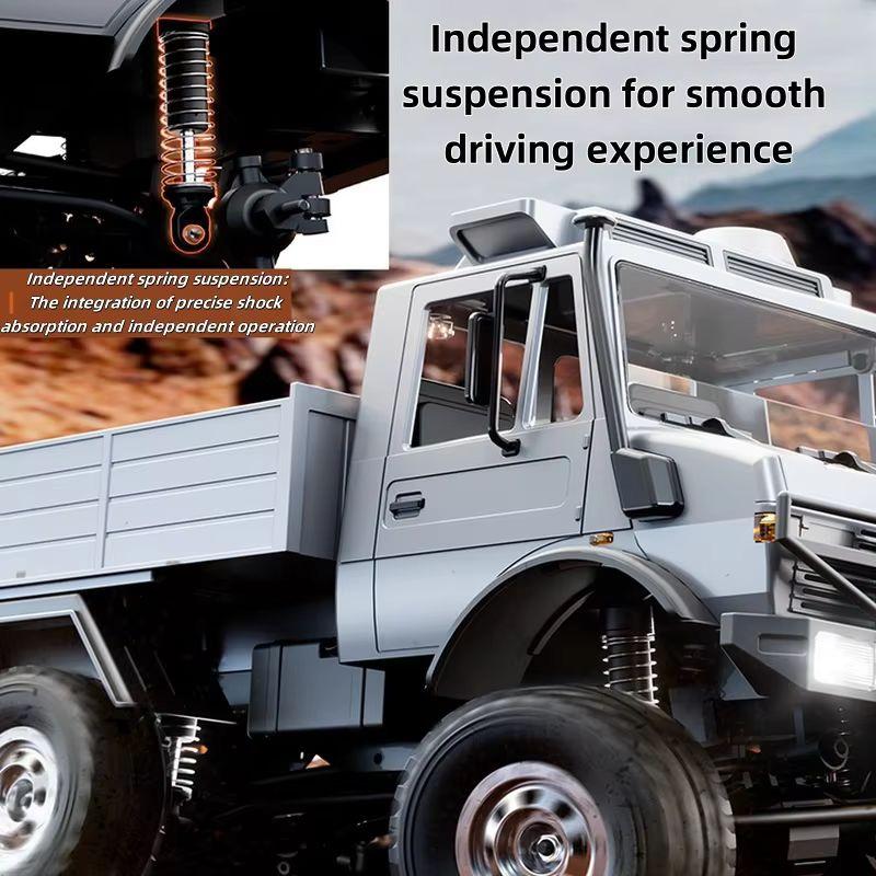 The New C8823 RC Off-Road Remote Control Car 1:18 Unimoc Six-Wheel Drive Full-Scale Climbing Car Male Gift.