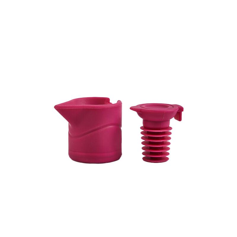 

Soft Silicone Red Wine Sealing Plug Champagne Plug Household Creative Freshness Leak-Proof Plug Wine Food Grade Multi-Color