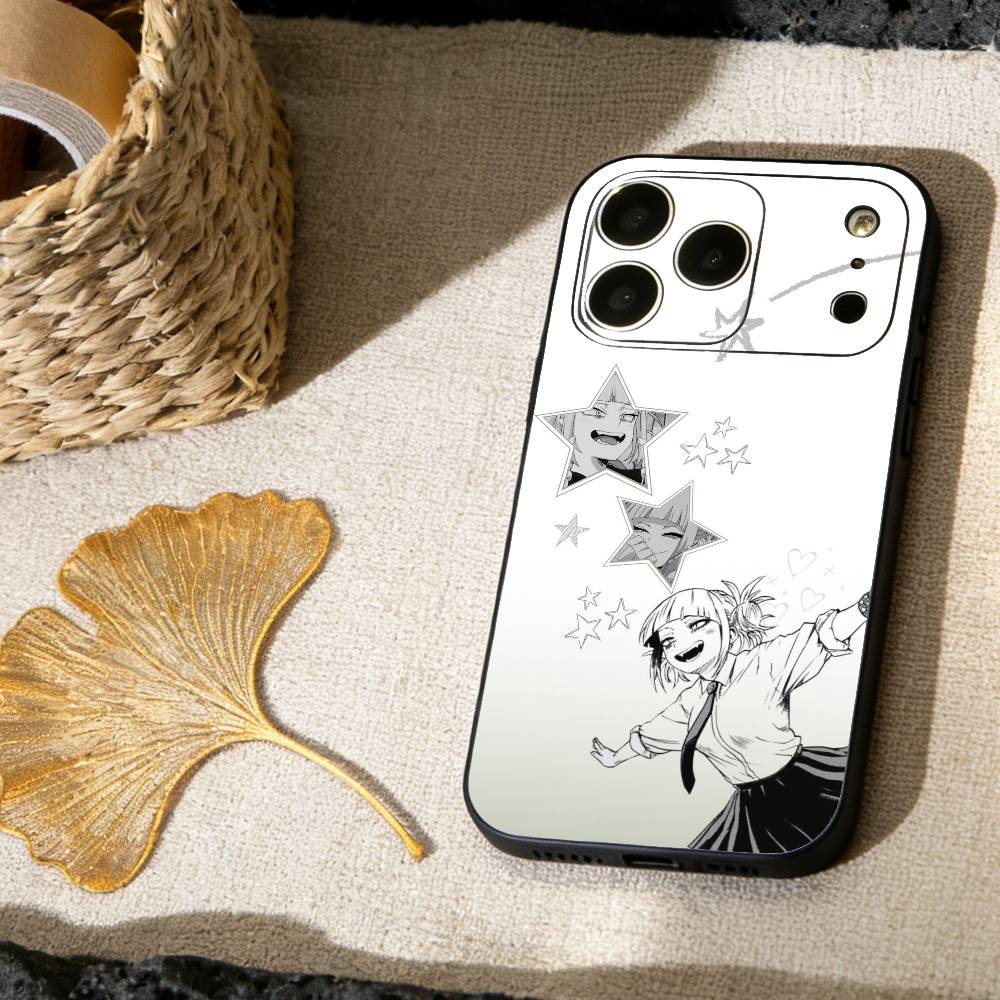 T-Toga himiko Phone Case For iPhone 17, 16,15,14,13,12,11 X XR Plus,Others Soft Black Cover