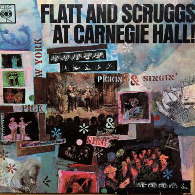 LP Record FLATT & SCRUGGS - At Carnegie Hall! BPG62259 CBS 1963 UK Country Used