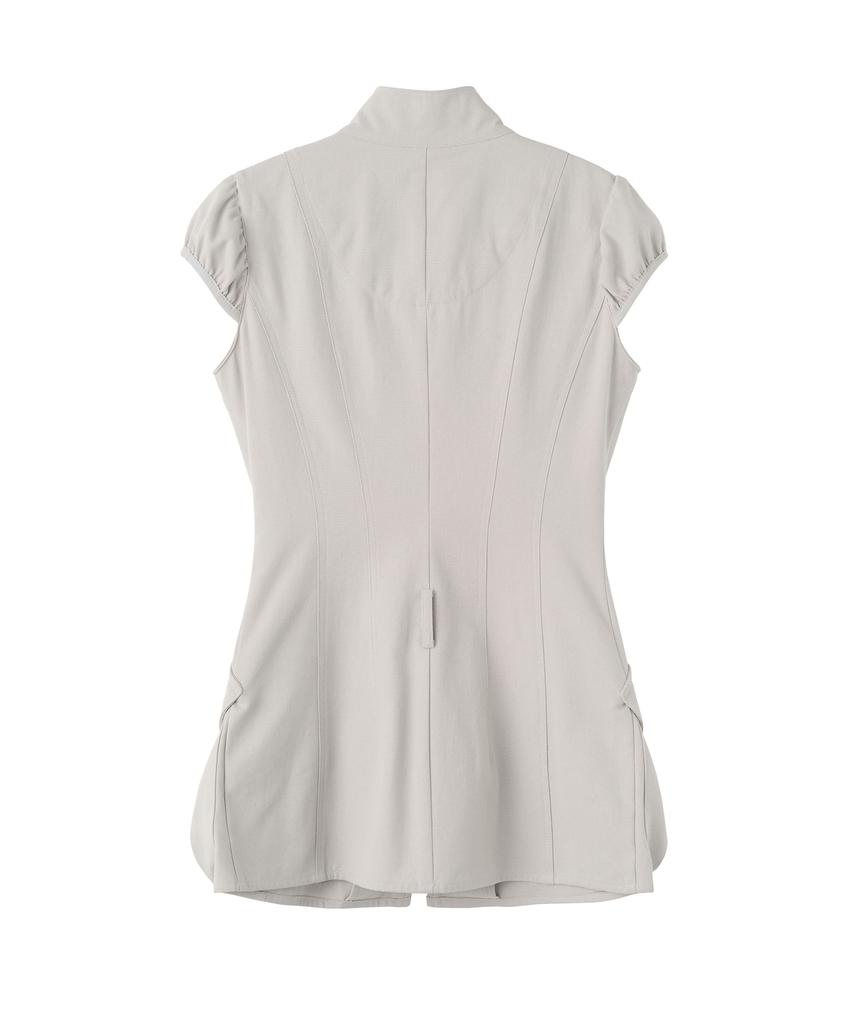 Sculpter Cargo Zip-Up Dress Ice Gray