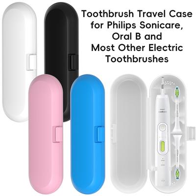 Etui podróżne na szczoteczkę do zębów dla szczoteczek elektrycznych Oral B i Philips, Przenośny uchwyt na szczoteczkę do zębów, Osłona ochronna, Czyste pudełko do przechowywania