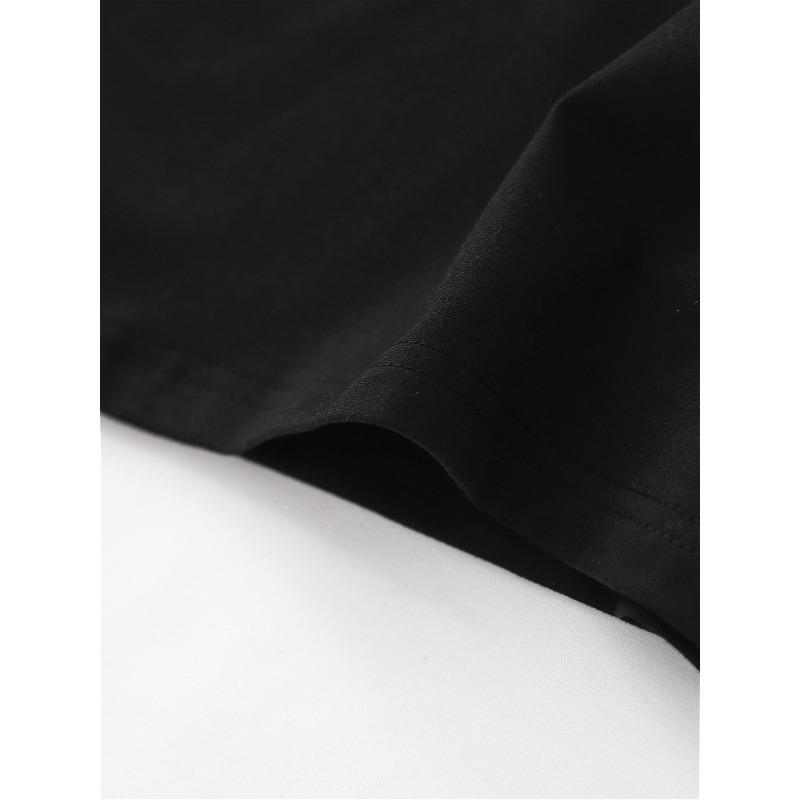 Dámské tričko 180g Lehké Volný střih Krátký rukáv Kulatý výstřih Jaro Léto Ležérní Každodenní Vrstvení Lze prát v pračce Vrchní díl