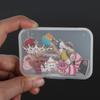 1 PCS New Small Plastic Transparent With Lid Collection Container Case Storage Box