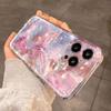 Phone Case For Xiaomi 13 12 11 Lite 5G 14 13 14T 13T 12T For Xiaomi 17 Pro Max Diamond Pearl Butterfly Pattern Transparent Cover
