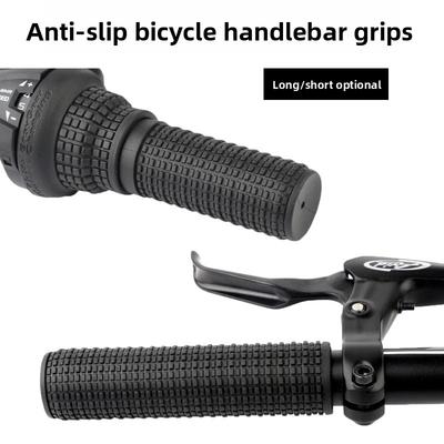 1 pár gripy na řídítka horského kola dlouhé/krátké řazení gripy na řídítka kola skládací kolo gumové protiskluzové gripy cyklistické doplňky