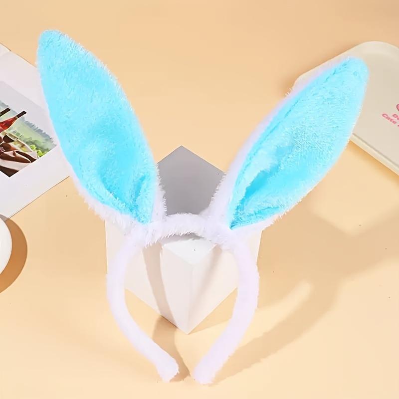 1pc Cute Multicolor Easter Bunny Headband Set, Suitable for Animal-Themed Costume Headwear, Easter Party Gift