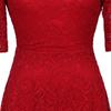 2024 European & American Off-Shoulder Lace Pencil Skirt Dress for Women