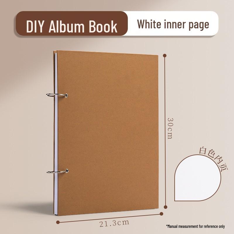 Dětský kroužkový skicák A4: Silné prázdné stránky pro kreslení a umění