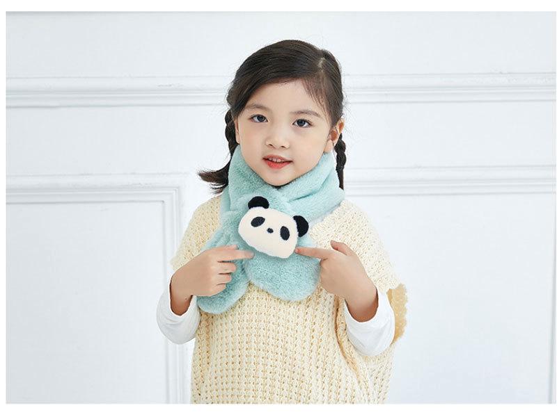 Children's Cartoon Faux Rabbit Fur Neck Warmer Scarf