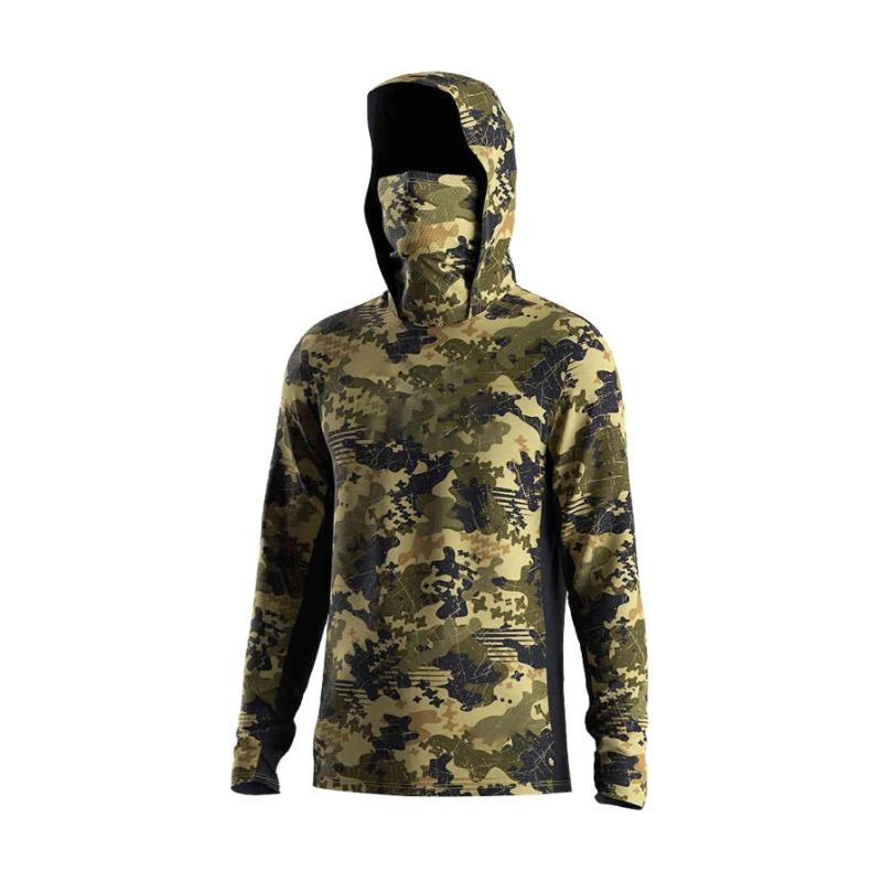 2026 Summer New Style Men's Long-Sleeved Shirt with 3D Pattern Print Sporty Breathable Soft Comfortable and Lightweight